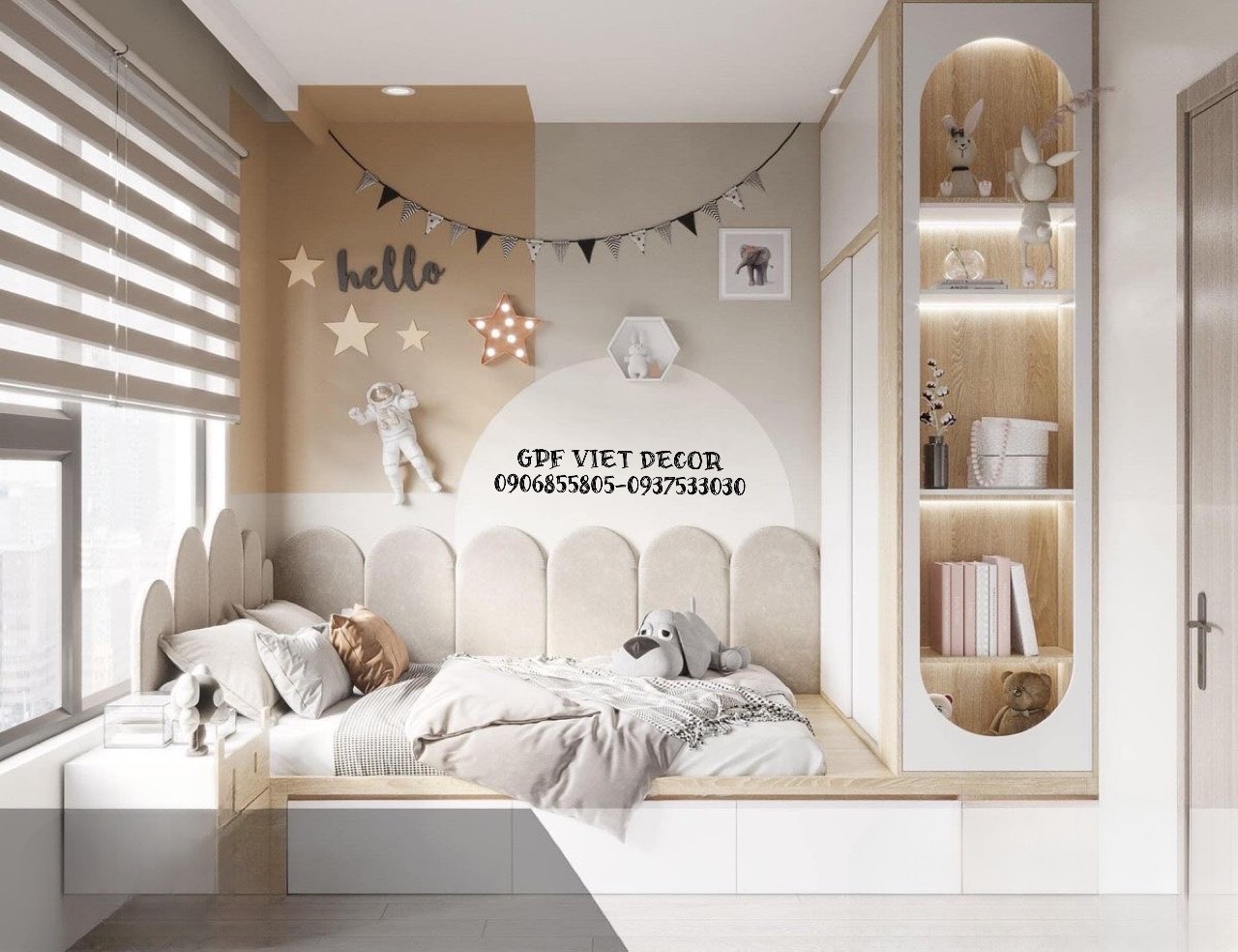 Ba mẹ nên tận dụng tối đa ánh sáng tự nhiên bằng cách đặt cửa sổ ở vị trí hợp lý Ba mẹ nên tận dụng tối đa ánh sáng tự nhiên bằng cách đặt cửa sổ ở vị trí hợp lý