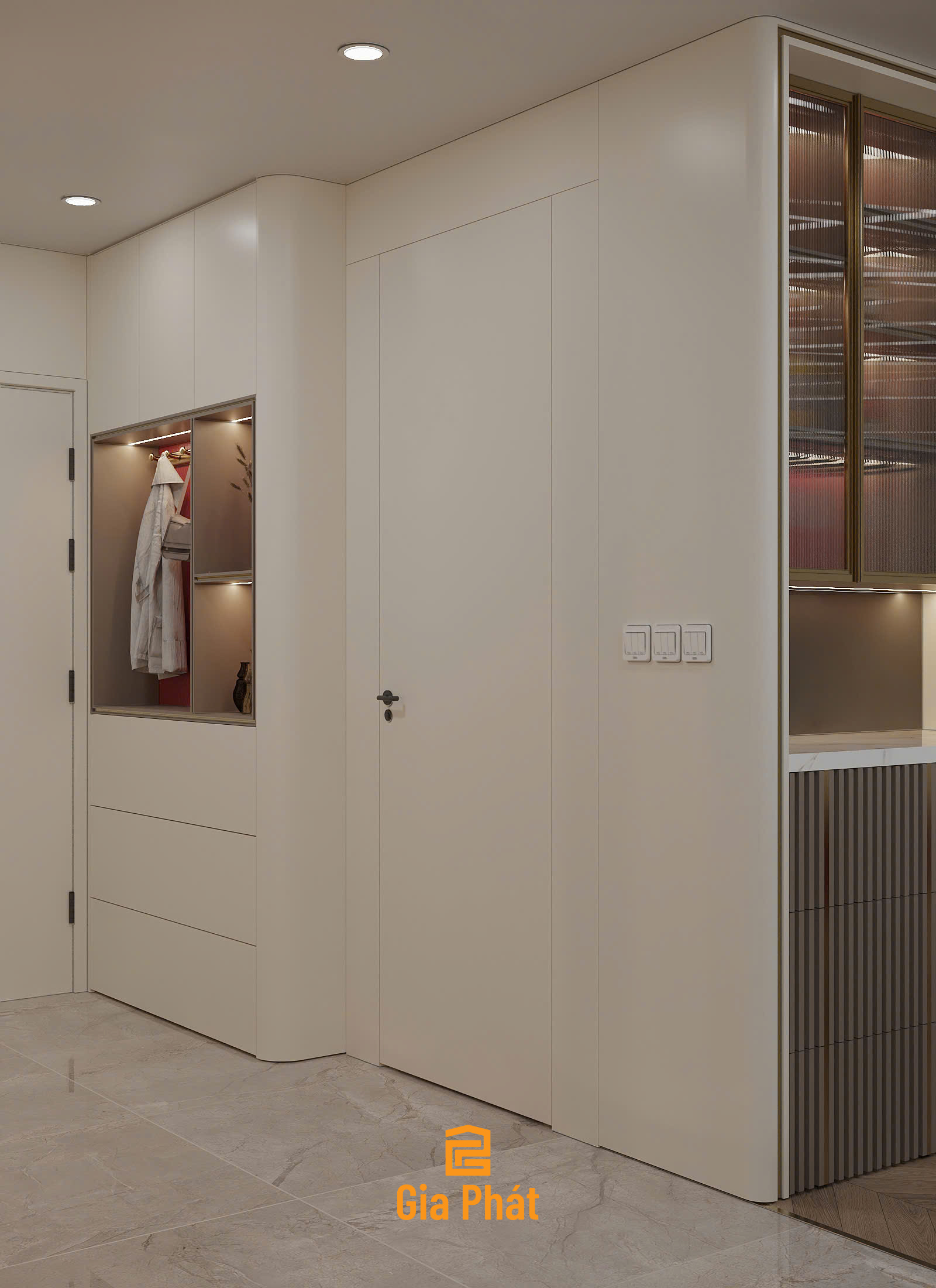 Thiết kế nội thất căn hộ Vinhome Central Park Bình Thạnh phong cách hiện đại