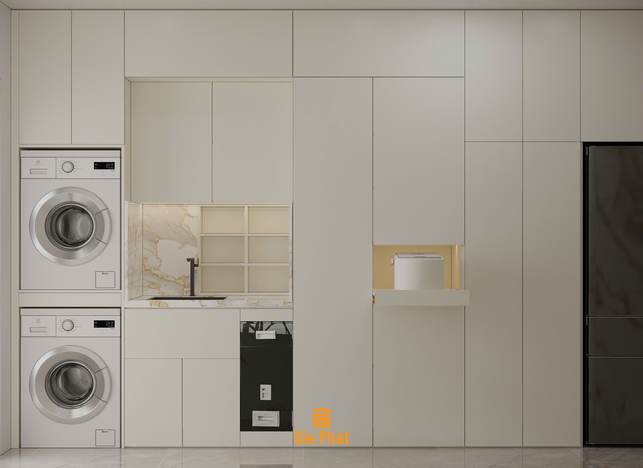 Thiết kế nội thất căn hộ Vinhome Central Park Bình Thạnh phong cách hiện đại