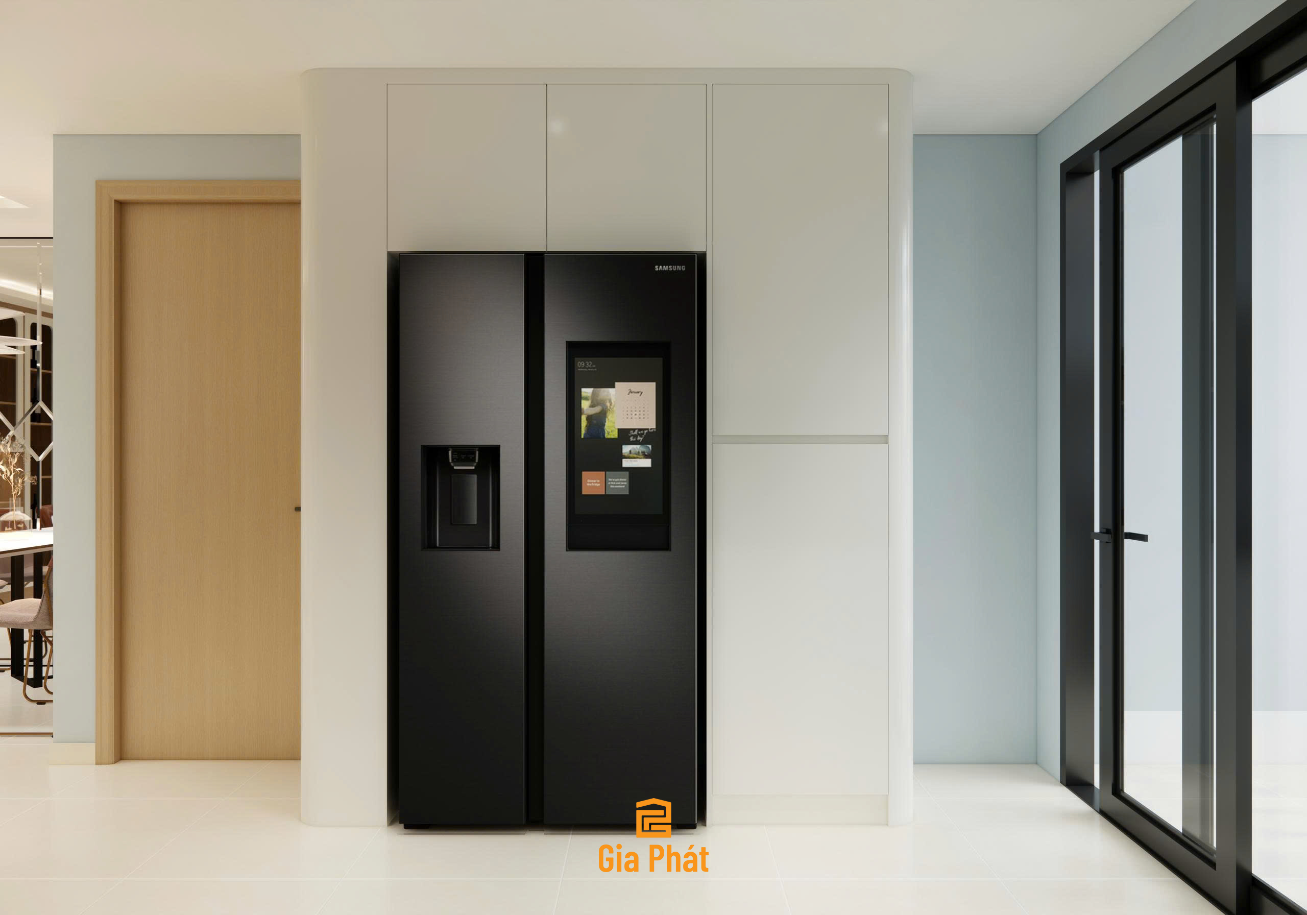 Thiết kế nội thất căn hộ chung cư Hiệp Thành phong cách hiện đại