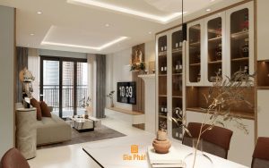 Thiết kế nội thất căn hộ chung cư Hiệp Thành phong cách hiện đại