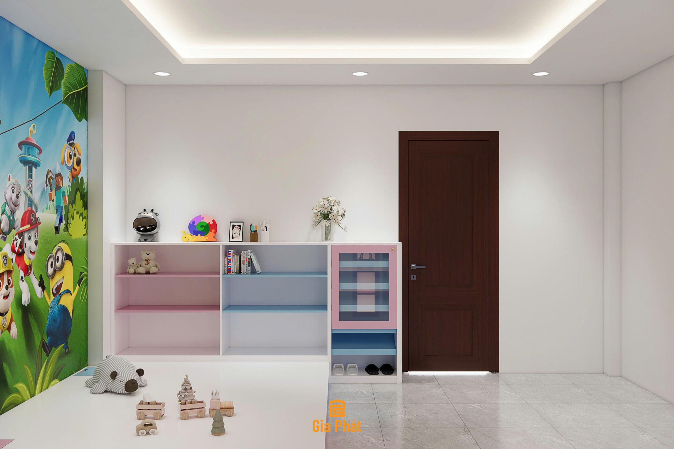 Full nội thất phòng ngủ cho bé trai và bé gái