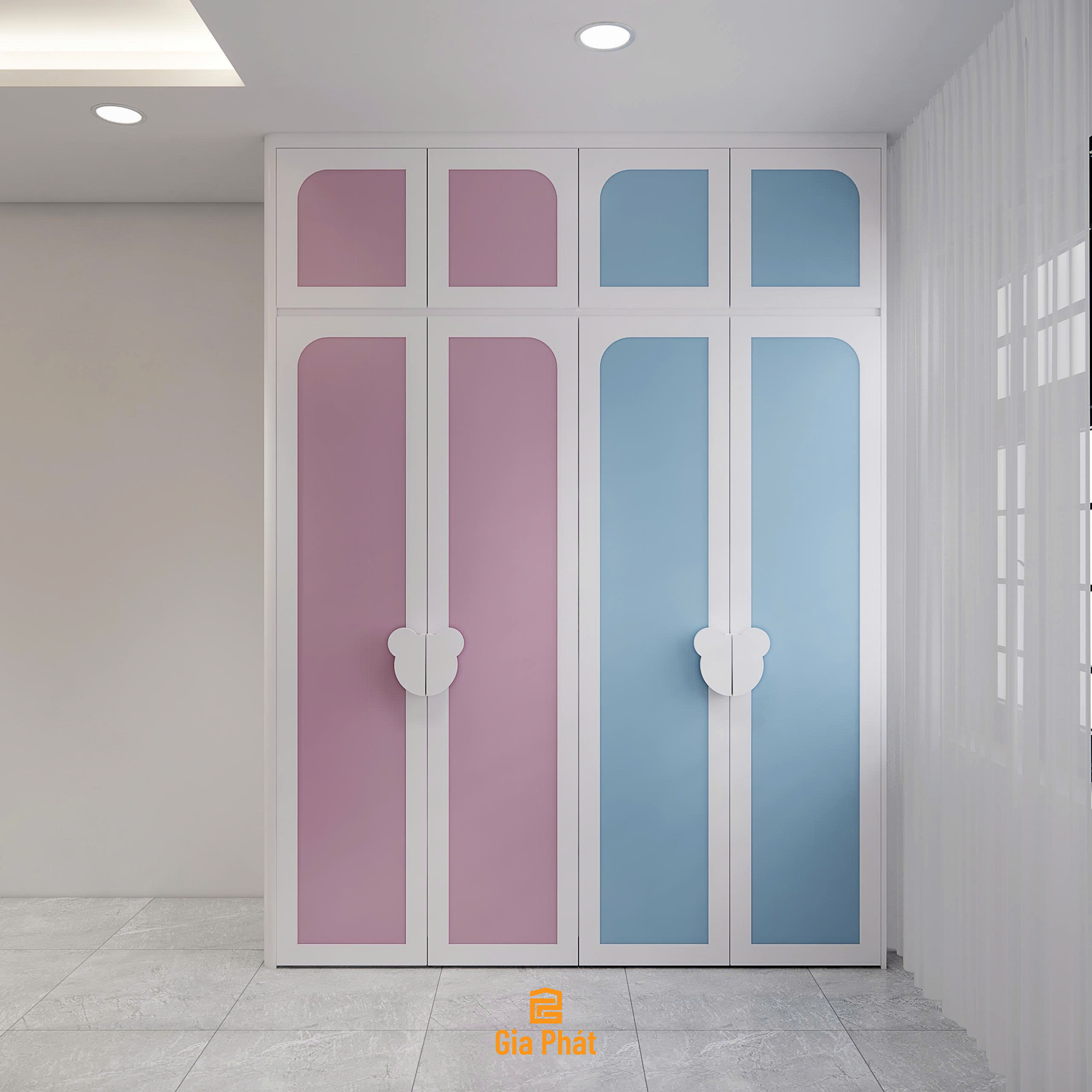 Full nội thất phòng ngủ cho bé trai và bé gái