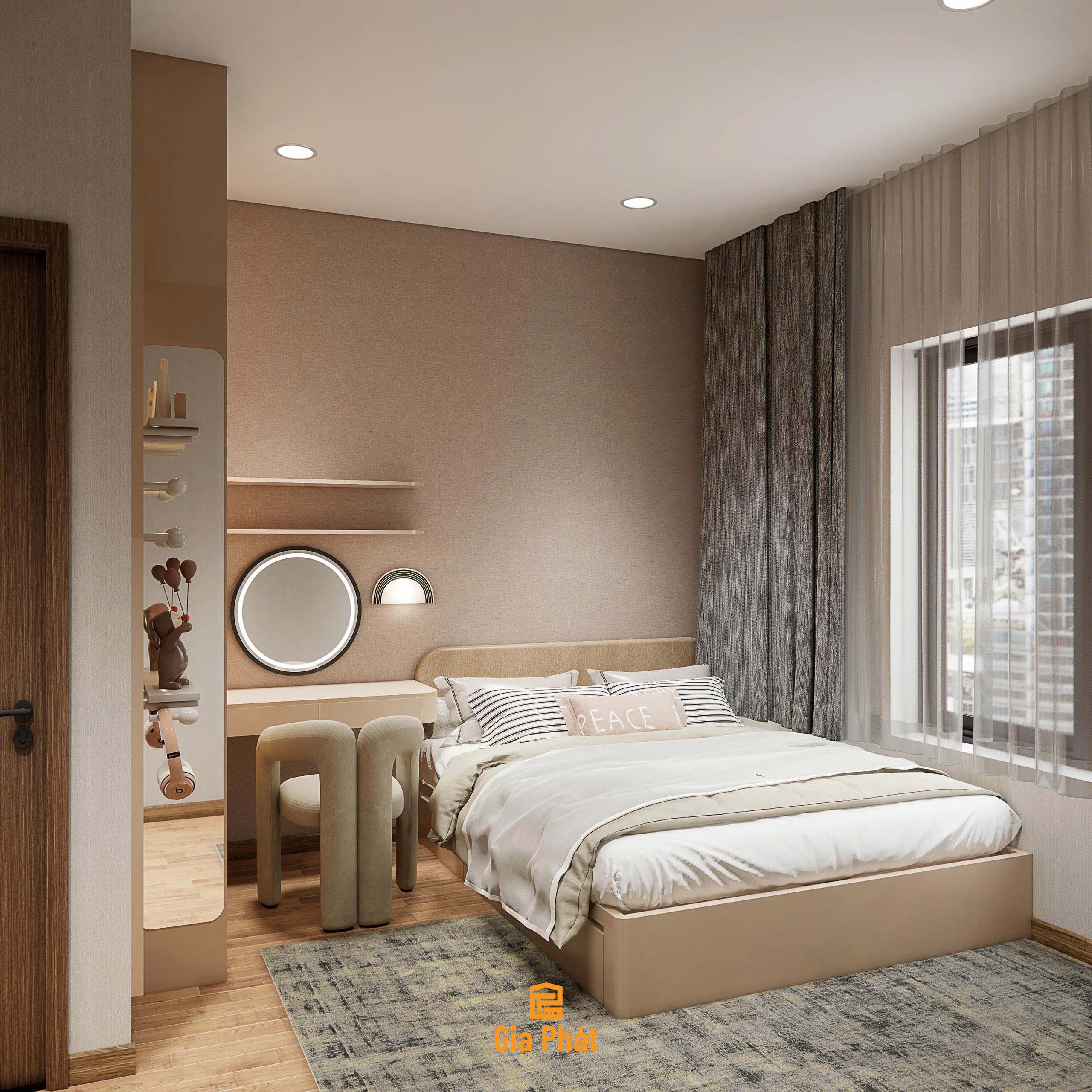 Thiết kế nội thất căn hộ The Privia Khang Điền theo phong cách hiện đại