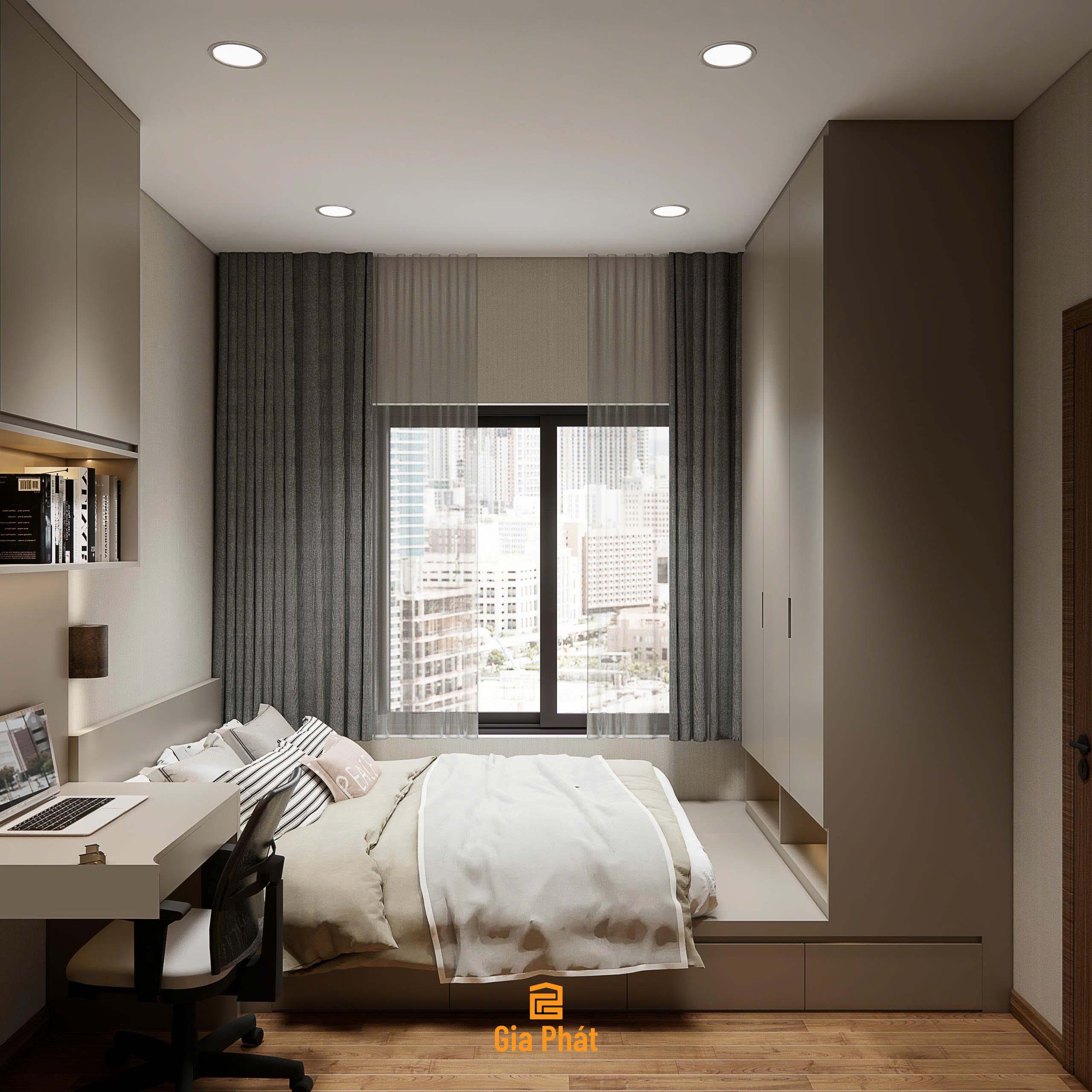 Thiết kế nội thất căn hộ The Privia Khang Điền theo phong cách hiện đại