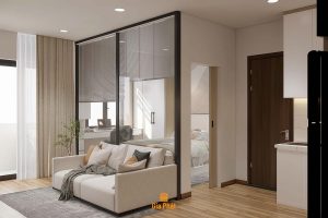 Thiết kế cải tạo nội thất cho căn hộ mini 47m2