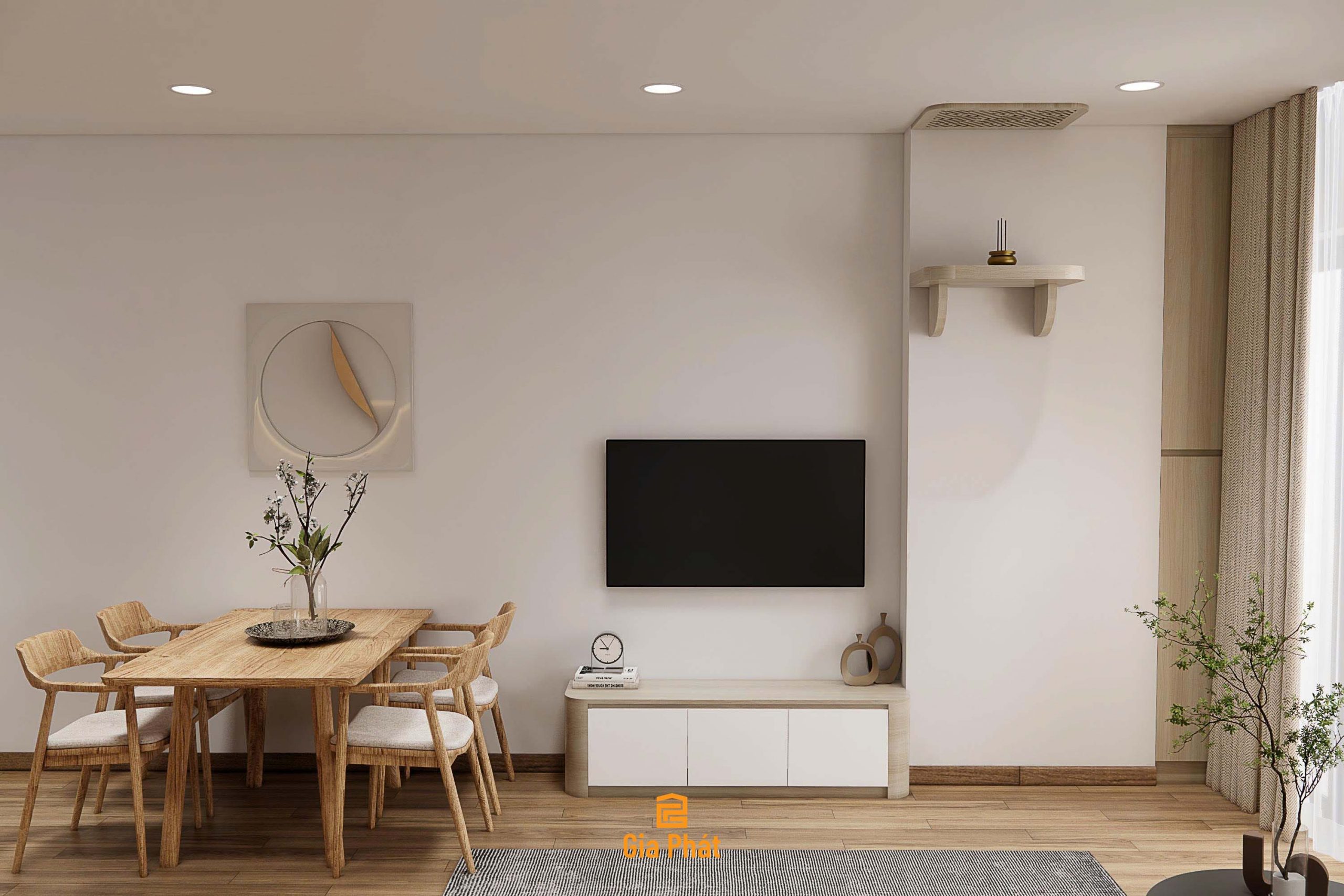 Thiết kế cải tạo nội thất cho căn hộ mini 47m2