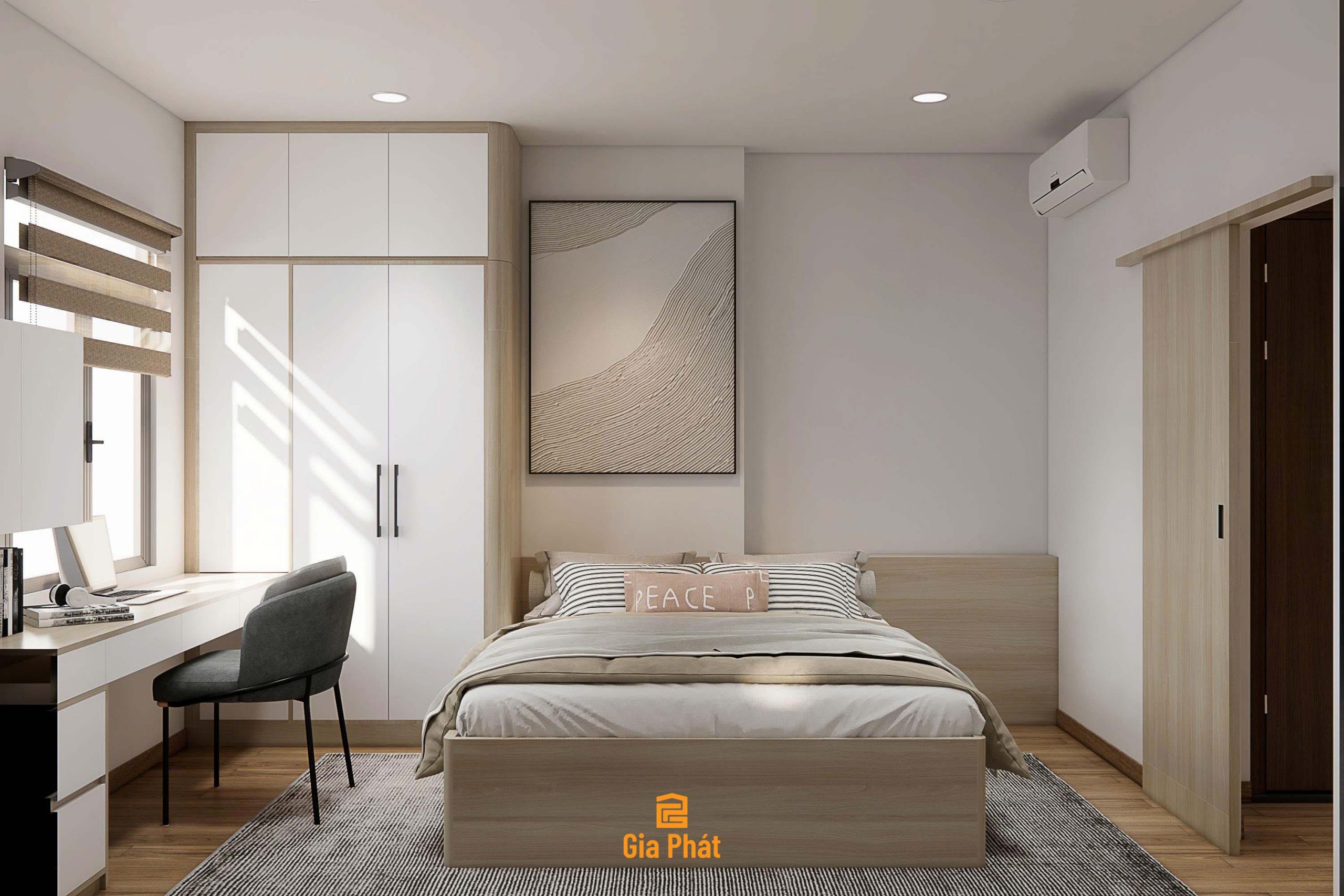 Thiết kế cải tạo nội thất cho căn hộ mini 47m2