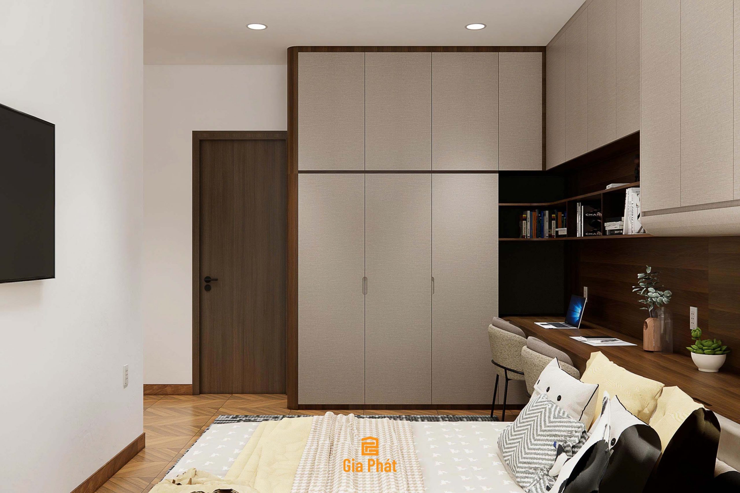 Thiết kế nội thất nhà phố theo phong cách hiện đại - Nhà phố 4 tầng