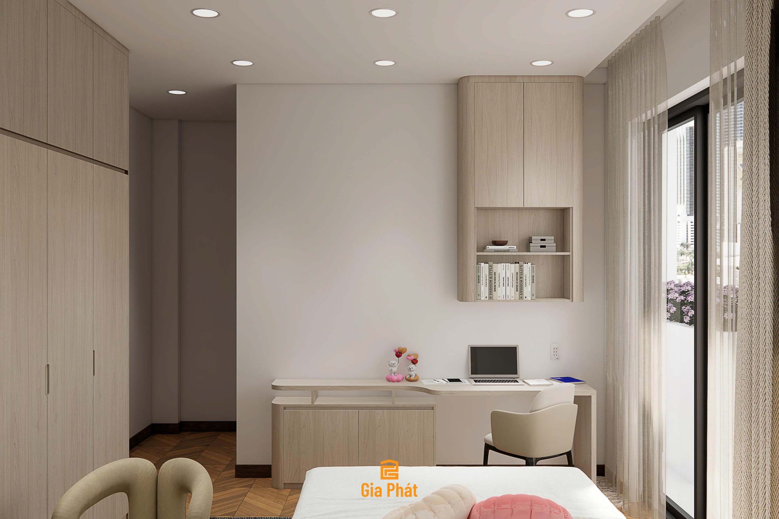 Thiết kế nội thất nhà phố theo phong cách hiện đại - Nhà phố 4 tầng