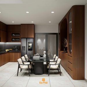 Thiết kế nội thất nhà phố theo phong cách hiện đại - Nhà phố 4 tầng