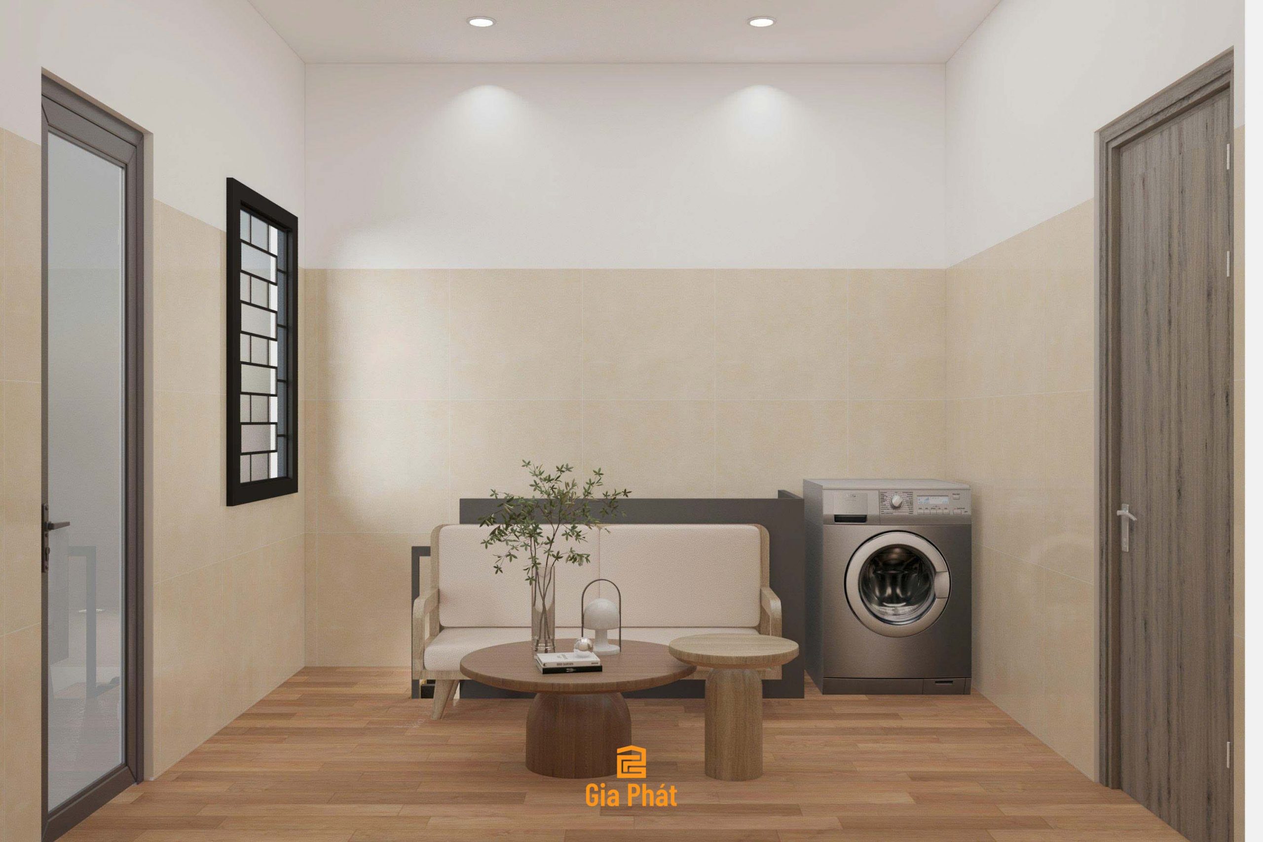 Thiết kế phòng trọ gác lửng cho thuê