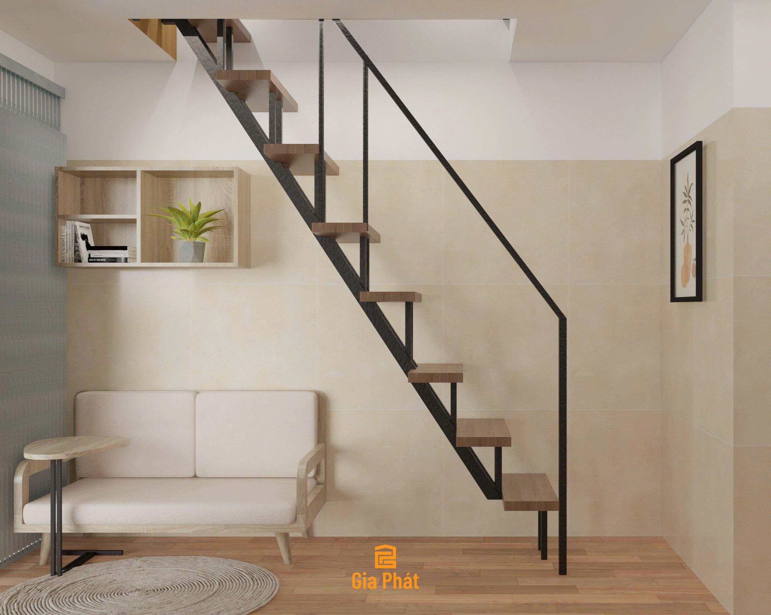 Thiết kế phòng trọ gác lửng cho thuê