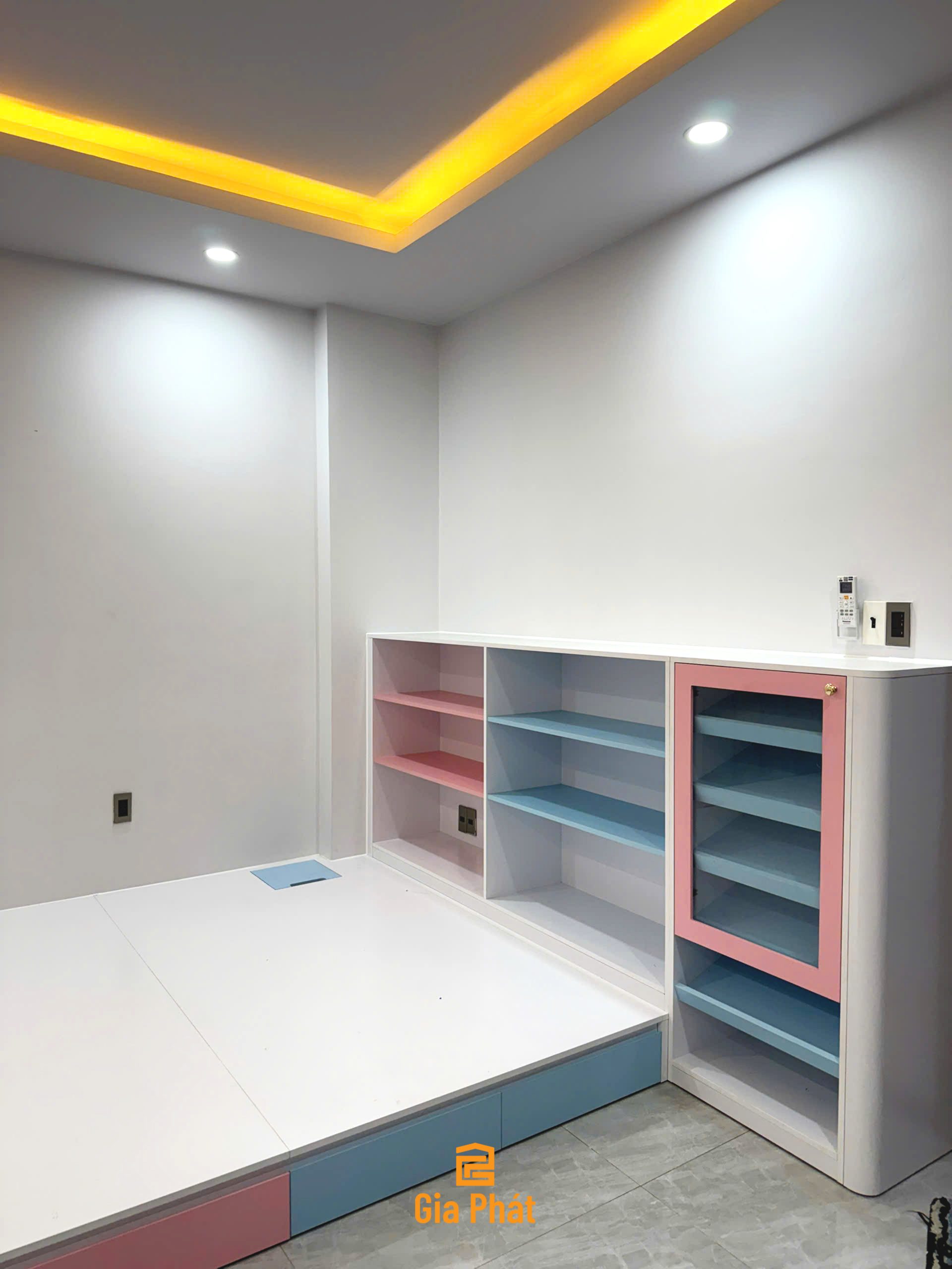 Thực tế phòng ngủ đôi cho bé trai và bé gái