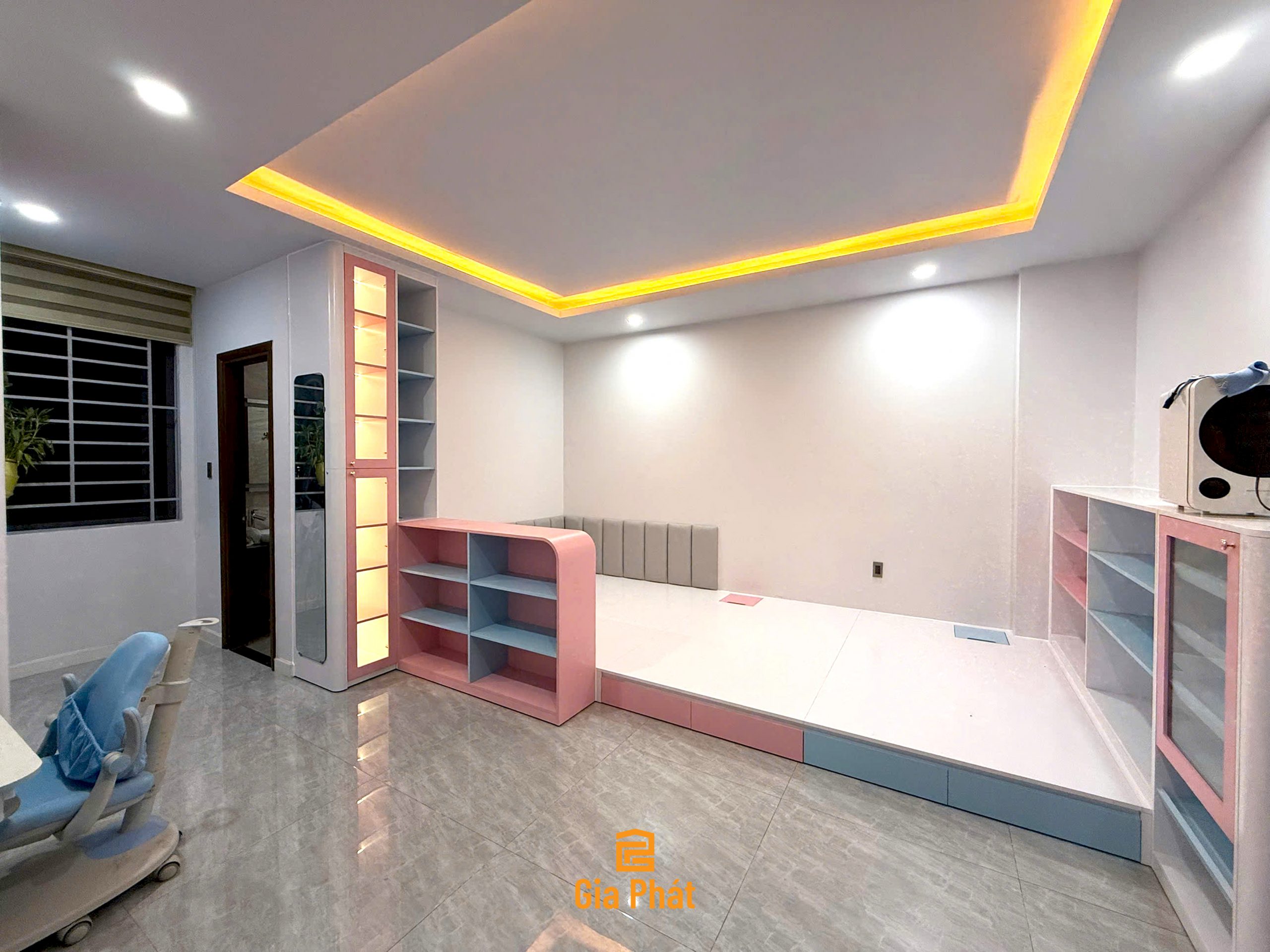 Thực tế phòng ngủ đôi cho bé trai và bé gái