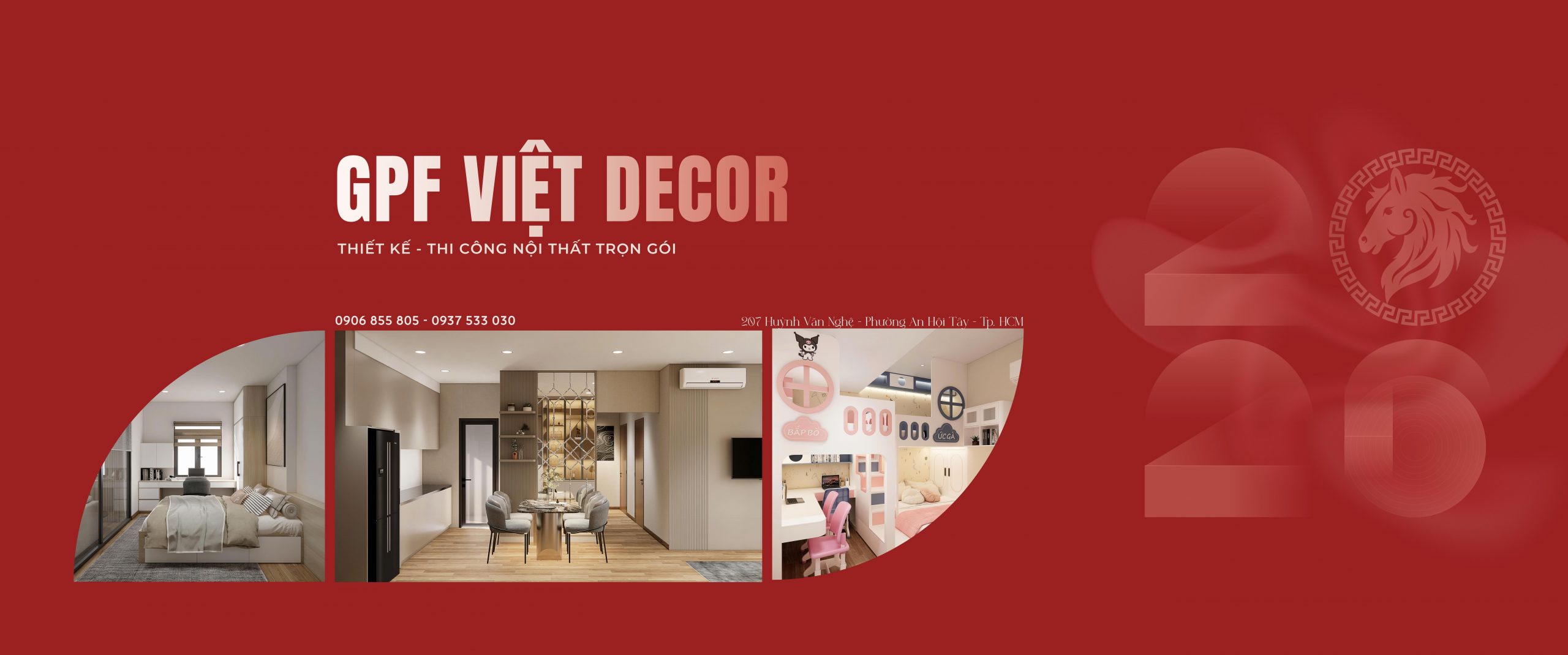 Thiết kế, thi công, cải tạo nội thất trọn gói GPF Việt Decor