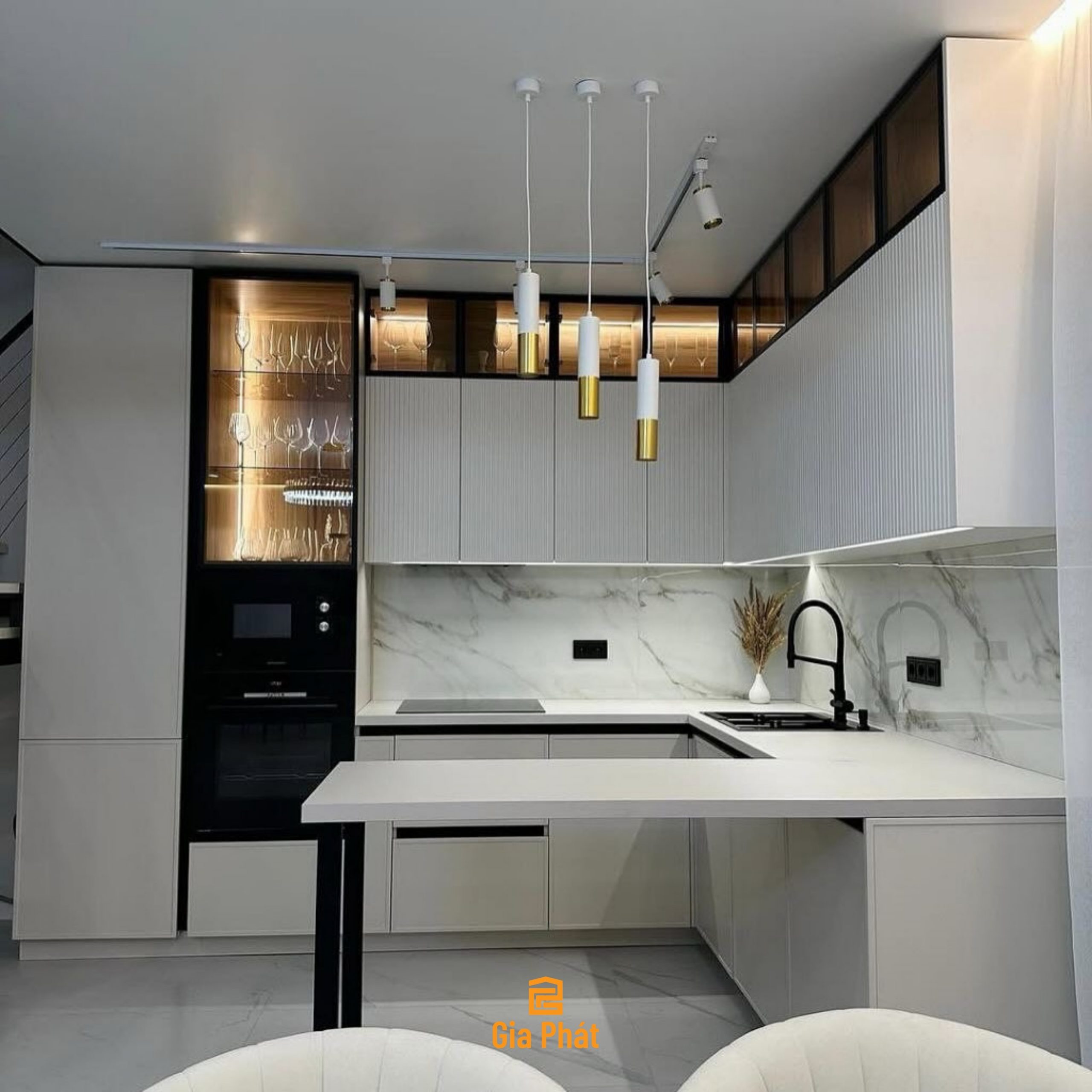 Mẫu phòng bếp hiện đại - Xu hướng mới 2026