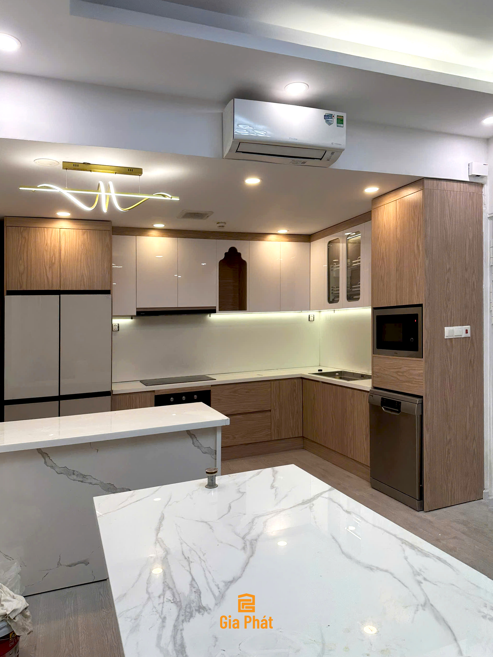 Hoàn thiện combo nội thất căn hộ Sài Gòn Pearl nhà chị Trang