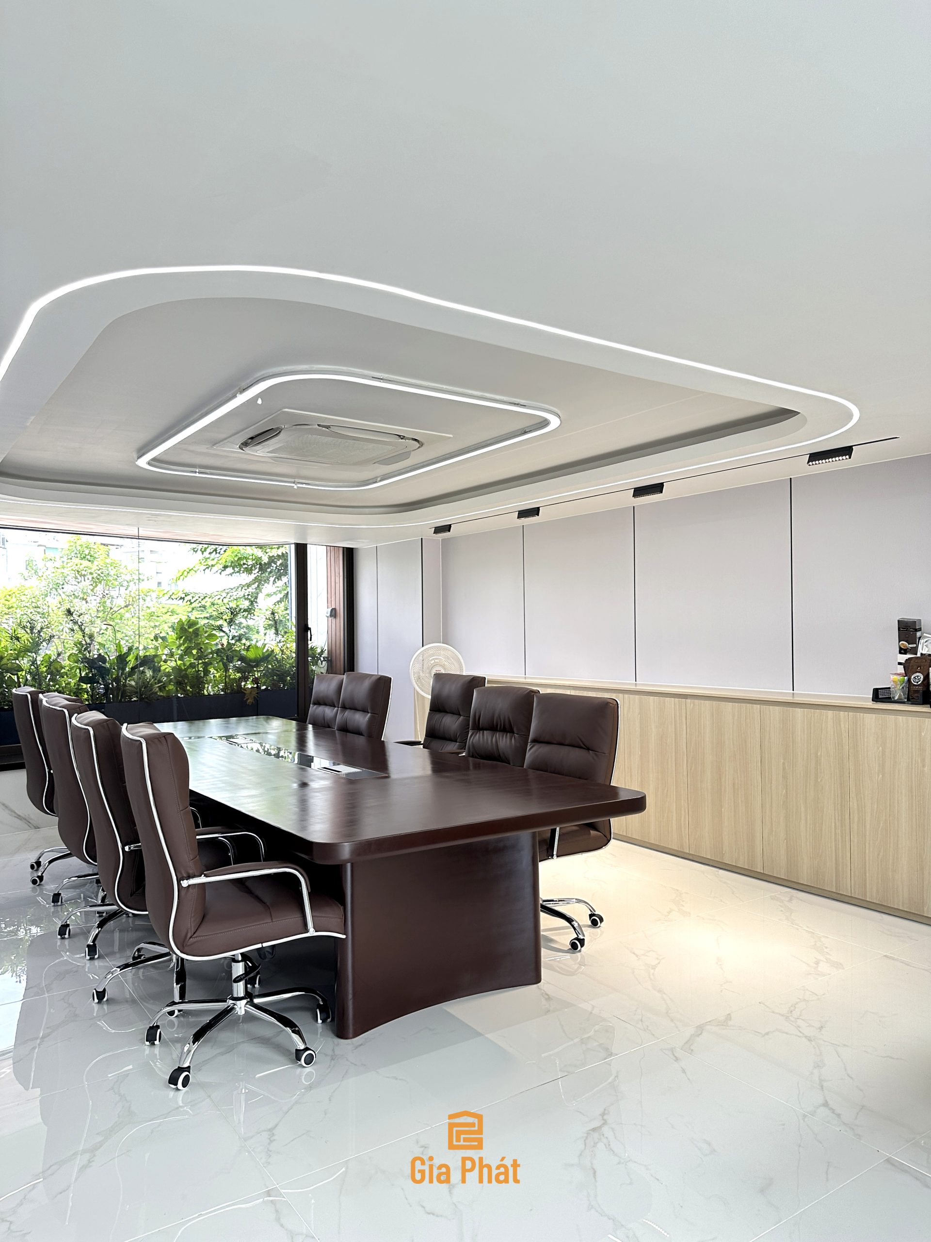 Hoàn thiện nội thất nhà ở kết hợp văn phòng