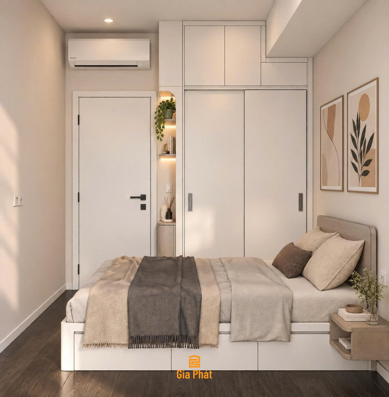Thiết kế nội thất căn hộ chung cư Novaland Nhà Bè