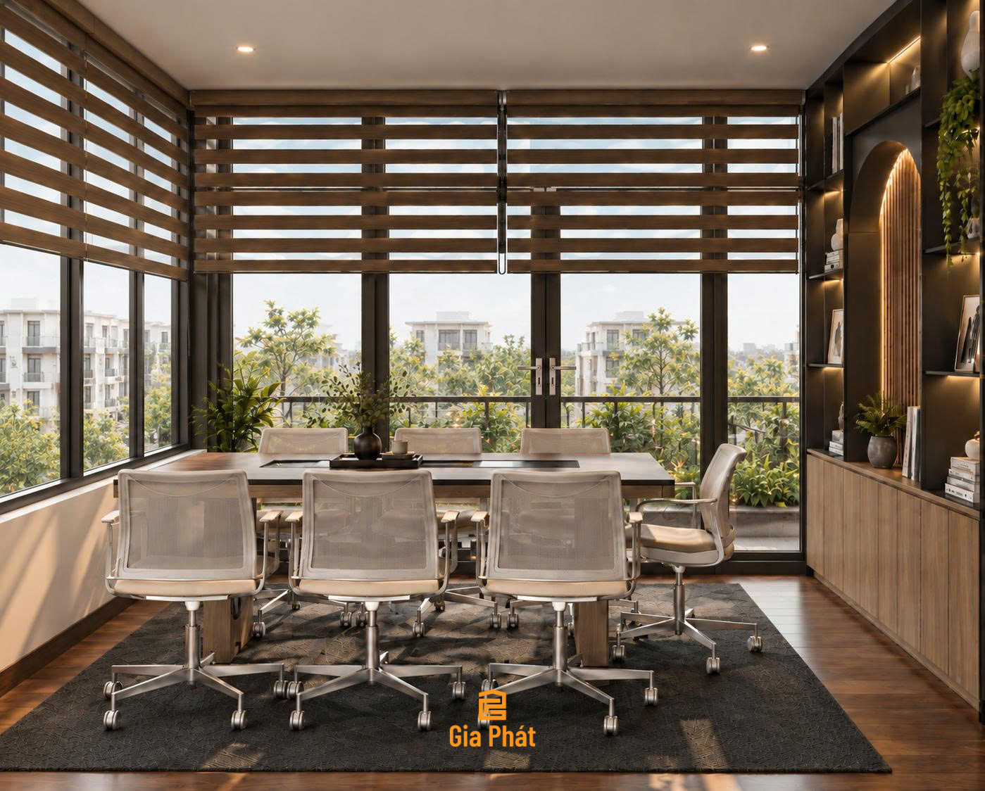 Nội thất nhà phố Modern Nature không gian hiện đại lấy cảm hứng từ thiên nhiên